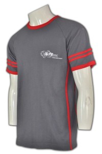 T507 訂購團體t恤 設計t款式  印tee-shirt少量 t專門店      炭灰色